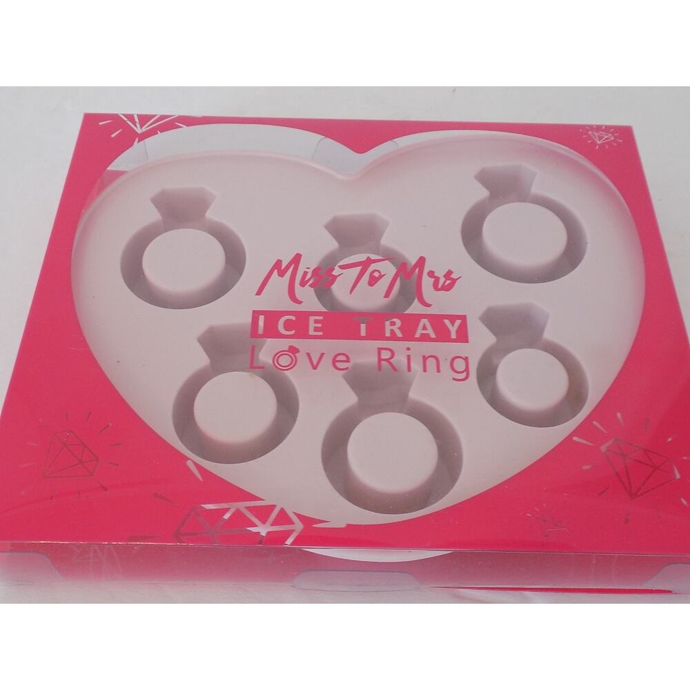 Miss To Mrs Ice Tray Love Ring NEW - Picture 2 of 2